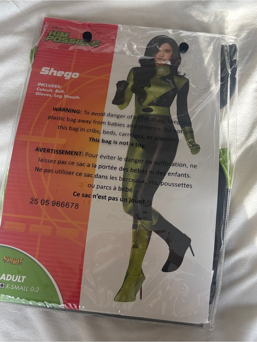 Spirit Shego Women’s Costume in Green and Black